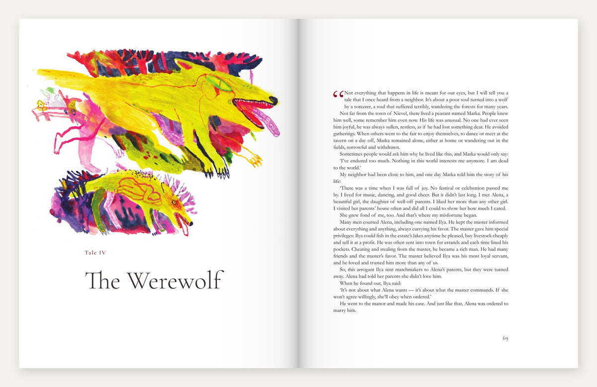 Look inside: Nobleman Zavalnia, premium illustrated edition, The Werewolf